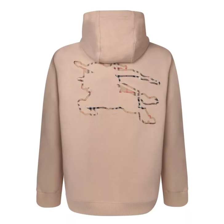 Burberry equestrian store logo hoodie