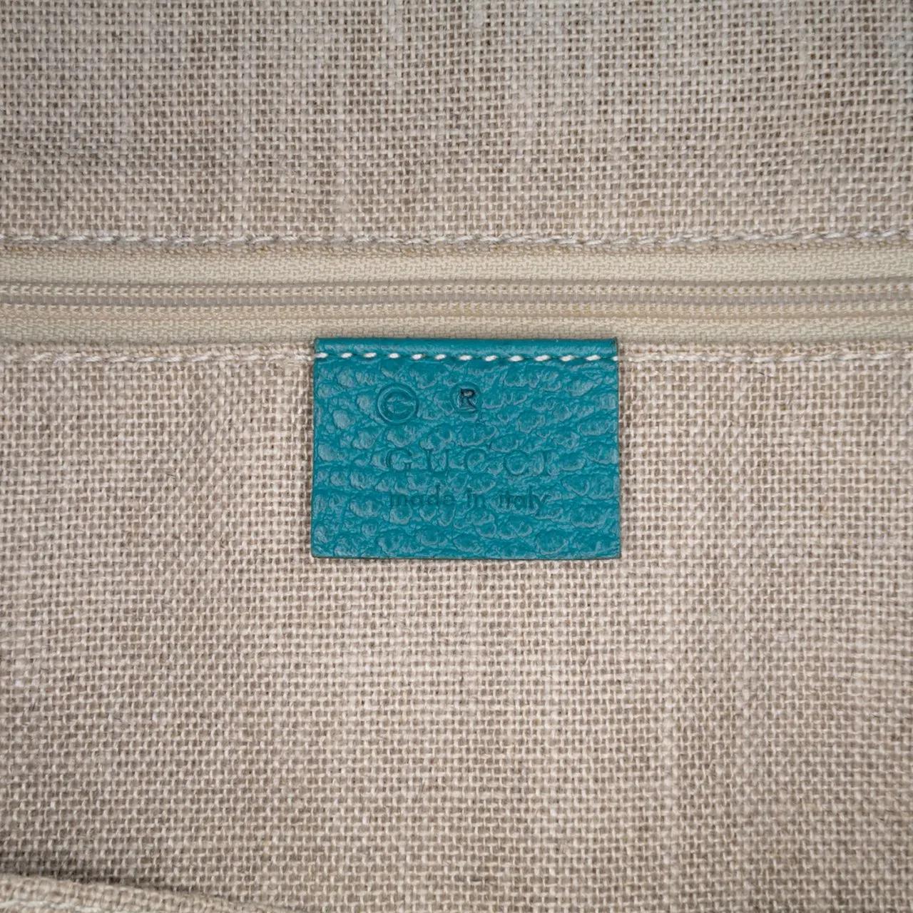 Thumbnail - Gucci Hobo Bags - Small Dollar Calfskin GG Charm Dome Satchel - Gr. unisize - in Blau - für Damen