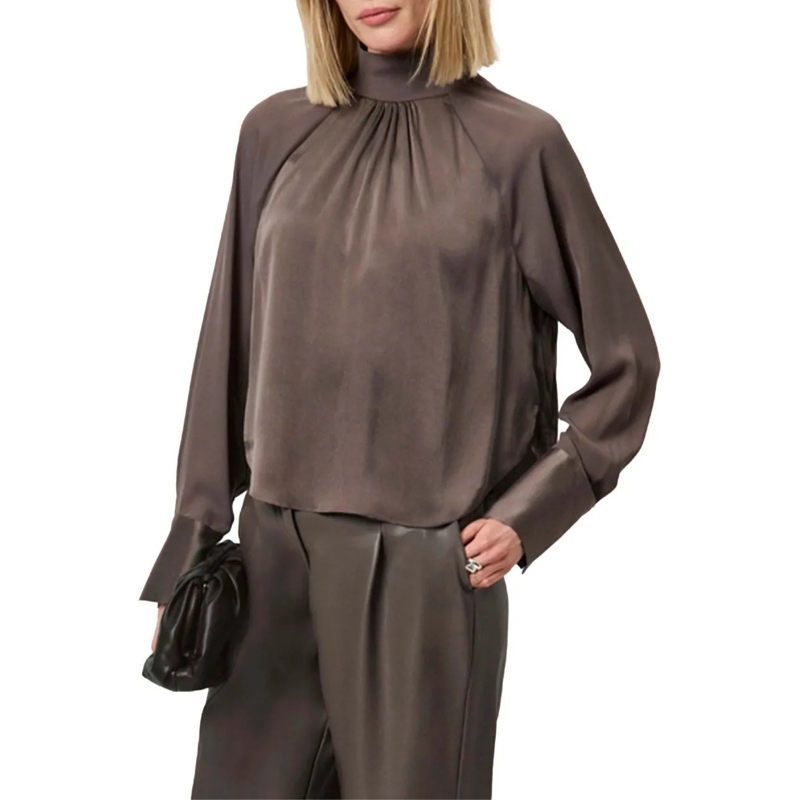 DANTE6 Bluse Dante 6 Estela Blouses Taupe 253128 taupe(Image 2)
