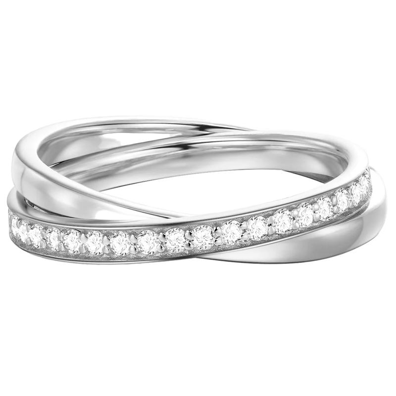 Glanzstücke München Ring Sterling Silber Ring Zirkonia silber