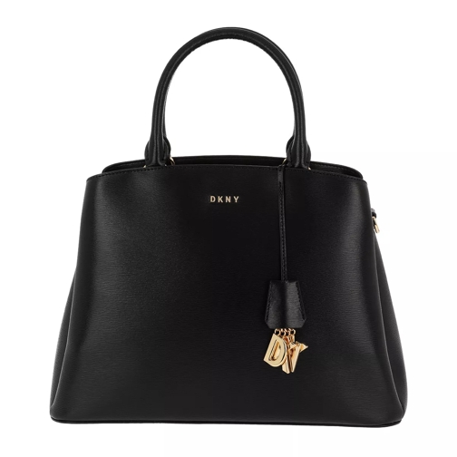 DKNY Paige LG Satchel Bag Black Rymlig shoppingväska