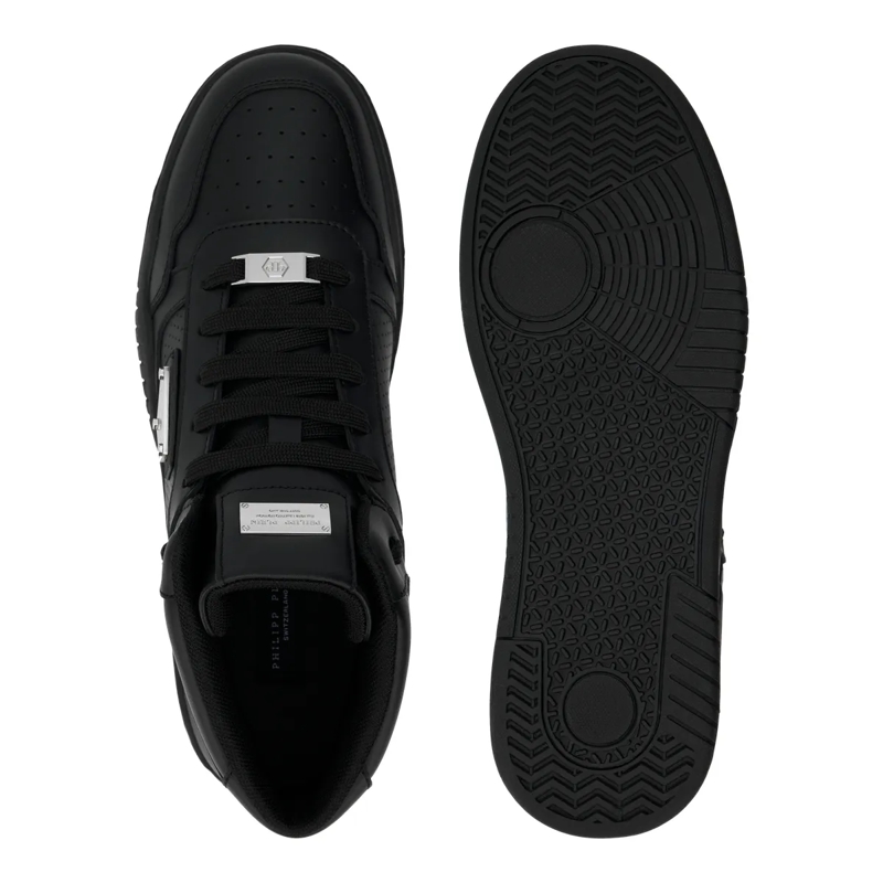 Philipp Plein Low-Top-Sneaker Mid-Top Turnschuhe Street schwarz(Image 5)