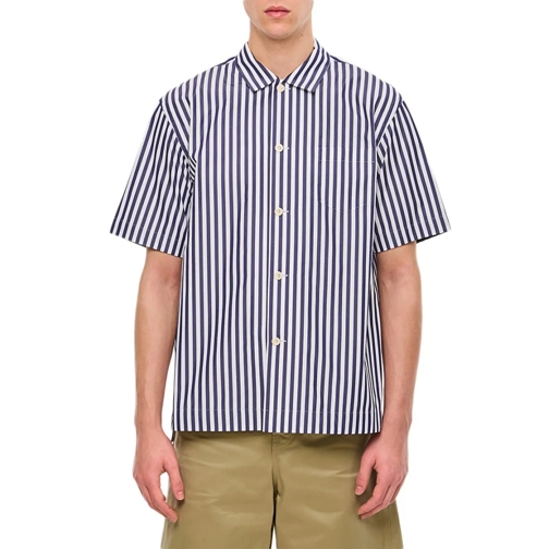 Sacai Shirts Cotton Poplin Shirt Blue