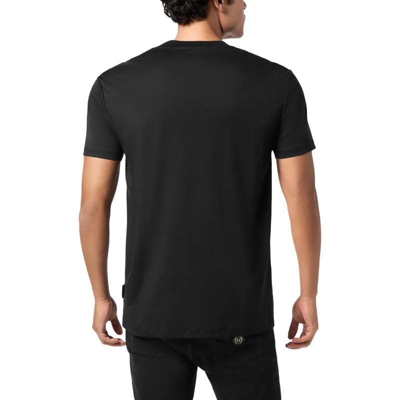 Philipp Plein T-Shirt T-Shirt V-Ausschnitt Ss Hexagon schwarz(Image 2)