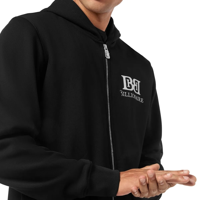 BILLIONAIRE Top Kapuzen-Sweatjacket schwarz(Image 4)