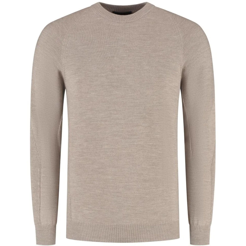 Sease  Whole Round Neck beige