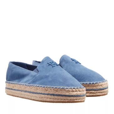 Tommy Hilfiger Th Suede Flatform Espadrille Blue Coast Espadrille