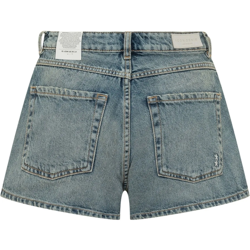ICON DENIM Shorts Shorts in denim corti blau(Image 2)