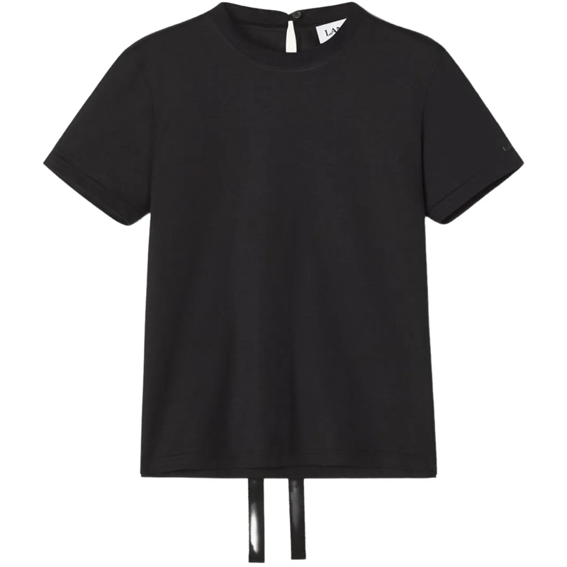 Lanvin T-Shirt Top Black schwarz