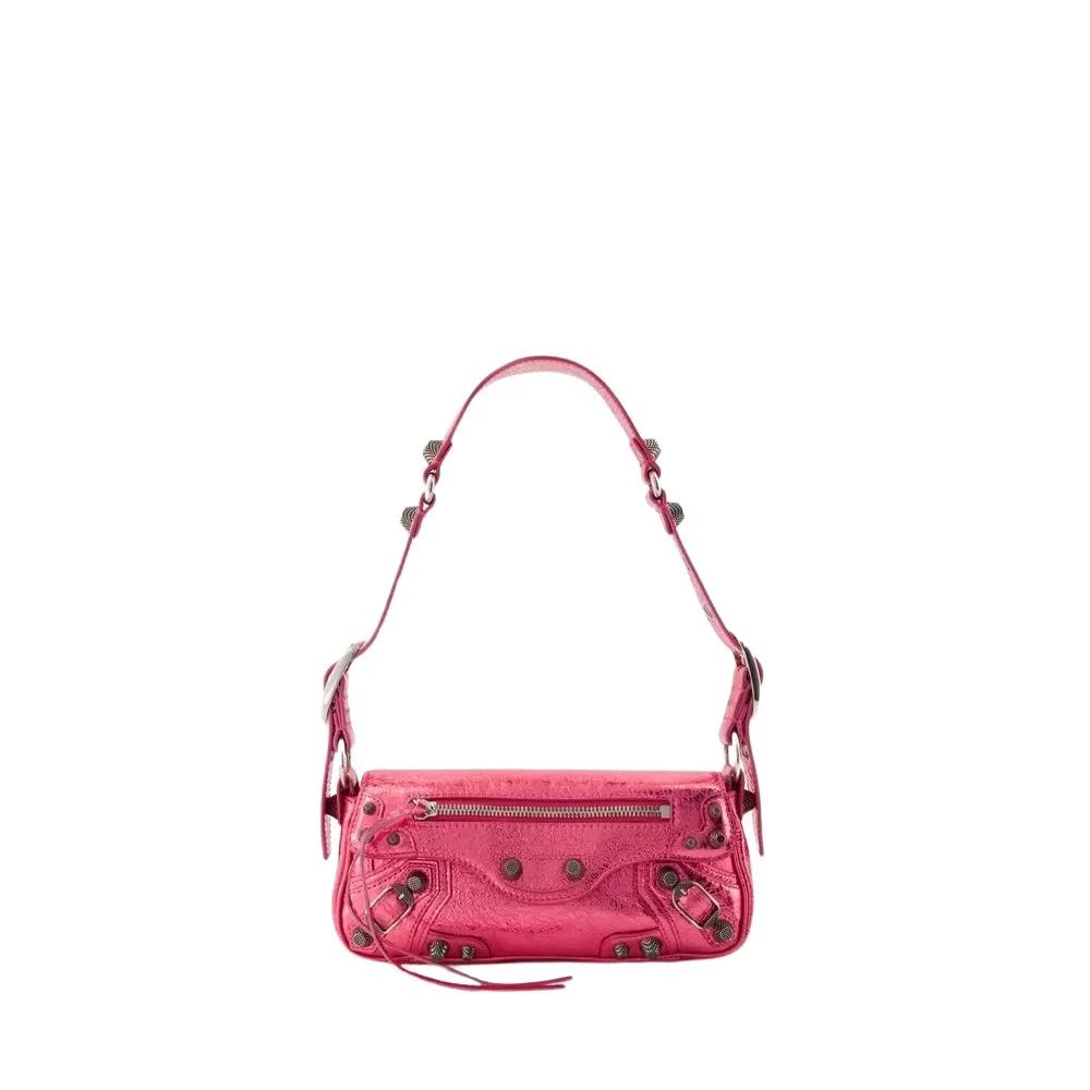 Balenciaga Shopper - Le Cagole Sling Xs Crossbody - Leather - Pink - Gr. unisize - in Rosa - für Damen