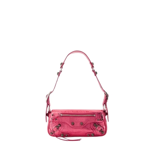 Balenciaga Le Cagole Sling Xs Crossbody - Leather - Pink Pink Schultertasche