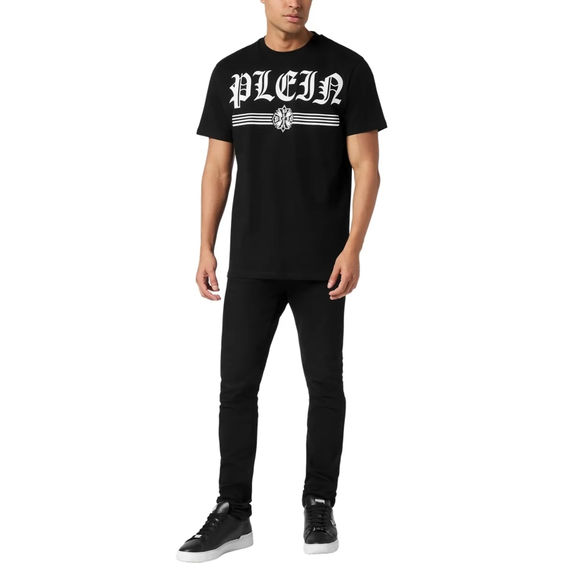 Philipp Plein T-Shirt T-Shirt Round Neck Ss Gothic Plein schwarz(Image 4)