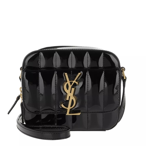 Saint Laurent Vicky Toy Camera Bag Leather Black Crossbodytas