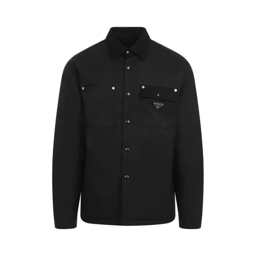 Prada Black Re-Nylon Shirt Black 