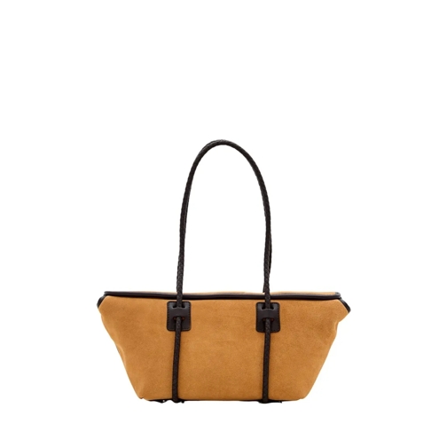 Hereu Schultertasche Forna Suede Shoulder Bag Brown