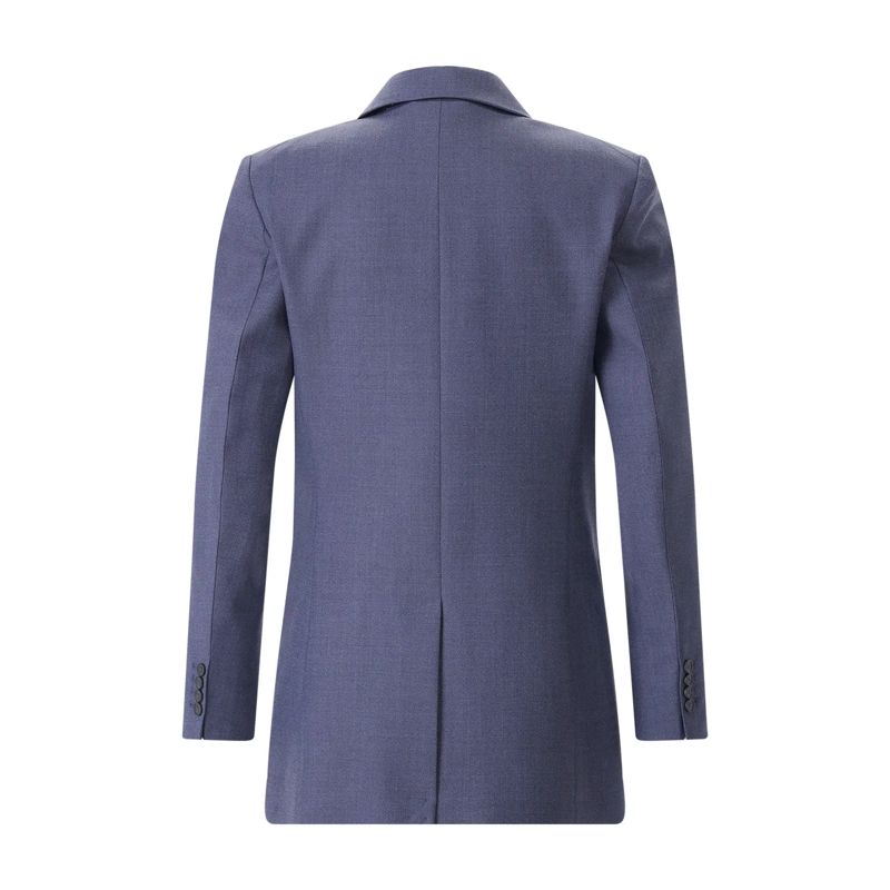 Victoria Beckham Blazer Blazer aus Schurwoll-Mix blau(Image 3)