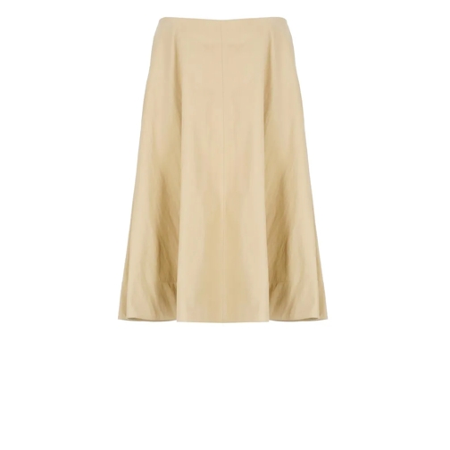 Khaite Jupes midi Renta Skirt Neutrals