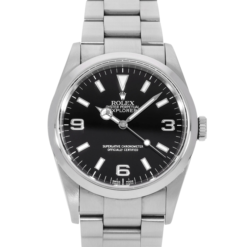 Rolex Automatikuhr Explorer Schwarz