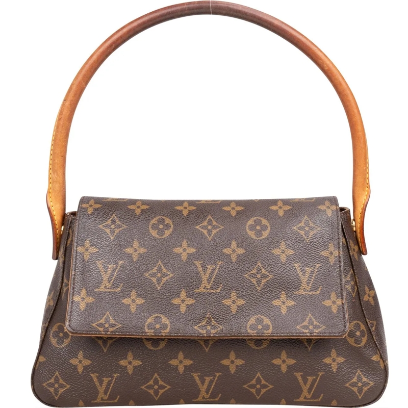 Louis Vuitton Tote Louis Vuitton Canvas Monogram Looping PM Shoulder  braun