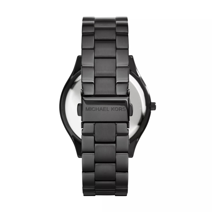 Michael kors women's black watch best sale