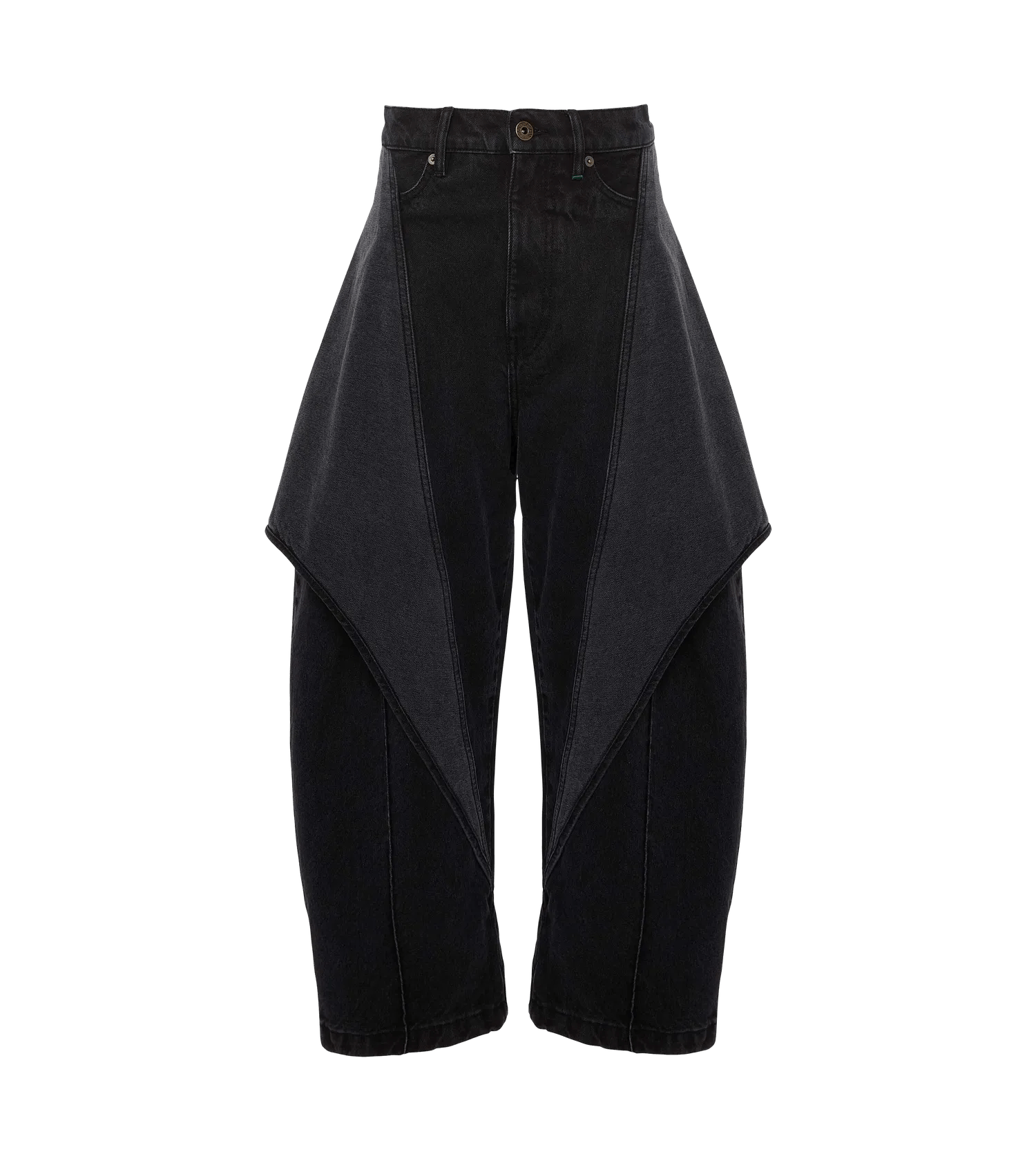 J.W.Anderson - Skulpturale Cropped-Jeans - Größe 26 - grau