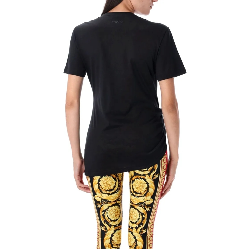 Versace T-Shirt Safety Pin T-Shirt Black