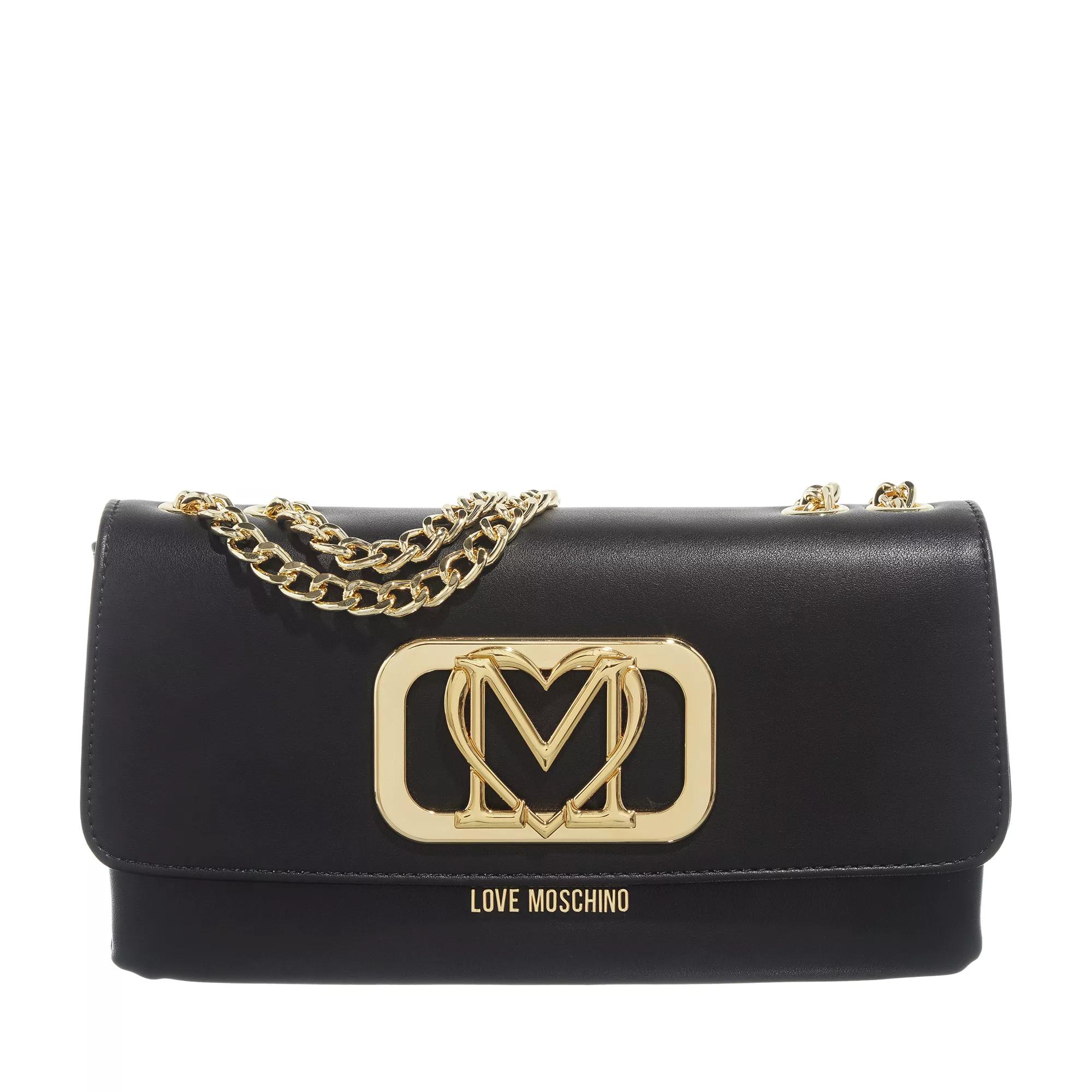 Love Moschino Gold Rush Nero | Crossbody Bag