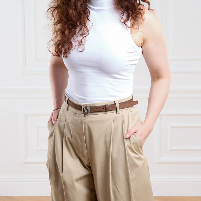 Max Mara Gürtel Mclassic20S Marrone Scuro(Image 4)