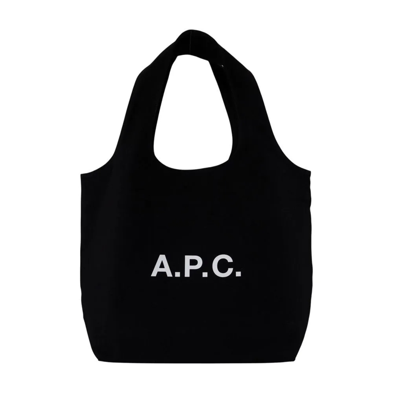 A.P.C. Fourre-tout Ninon Shopper Bag - Synthetic - Black Black