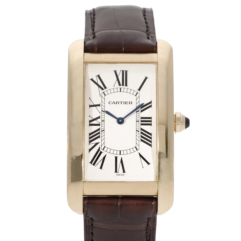 Cartier Automatikuhr Tank Weiß