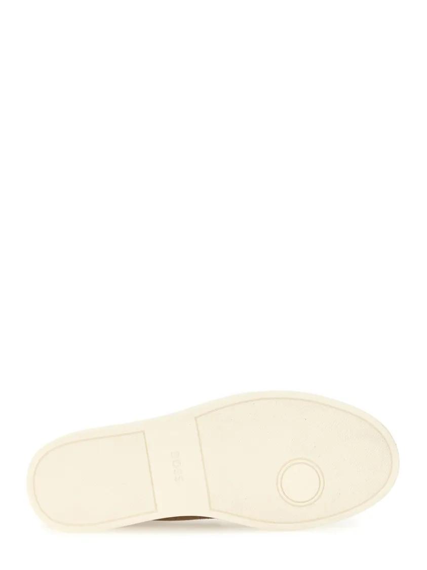 Thumbnail - Boss Low-Top Sneaker - Soft Suede Sneakers With Contrasting Rubber Sole - Gr. 40 (EU) - in Braun - für Damen