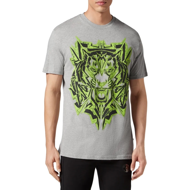 Plein Sport T-Shirt T-Shirt Thunder Tiger grau(Image 4)