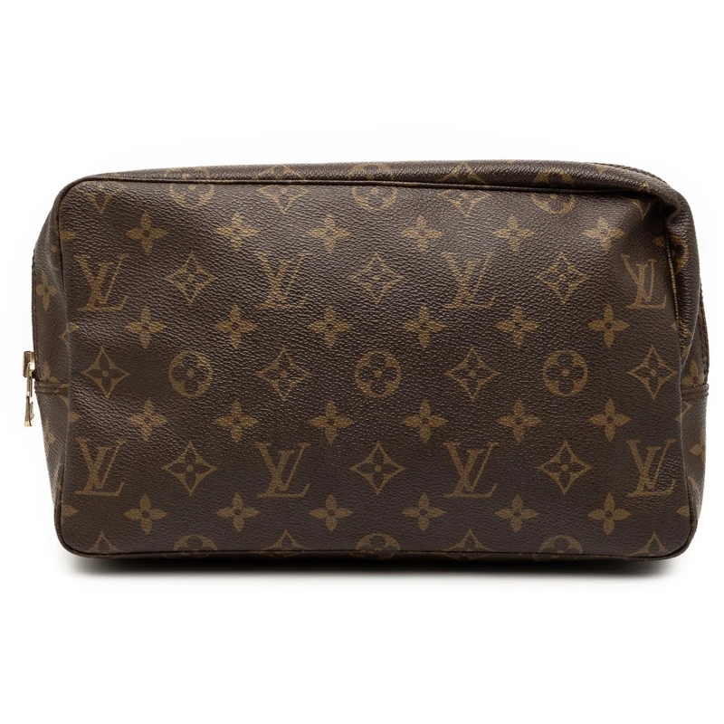 Louis Vuitton Clutch Monogram Trousse Toilette 28 braun