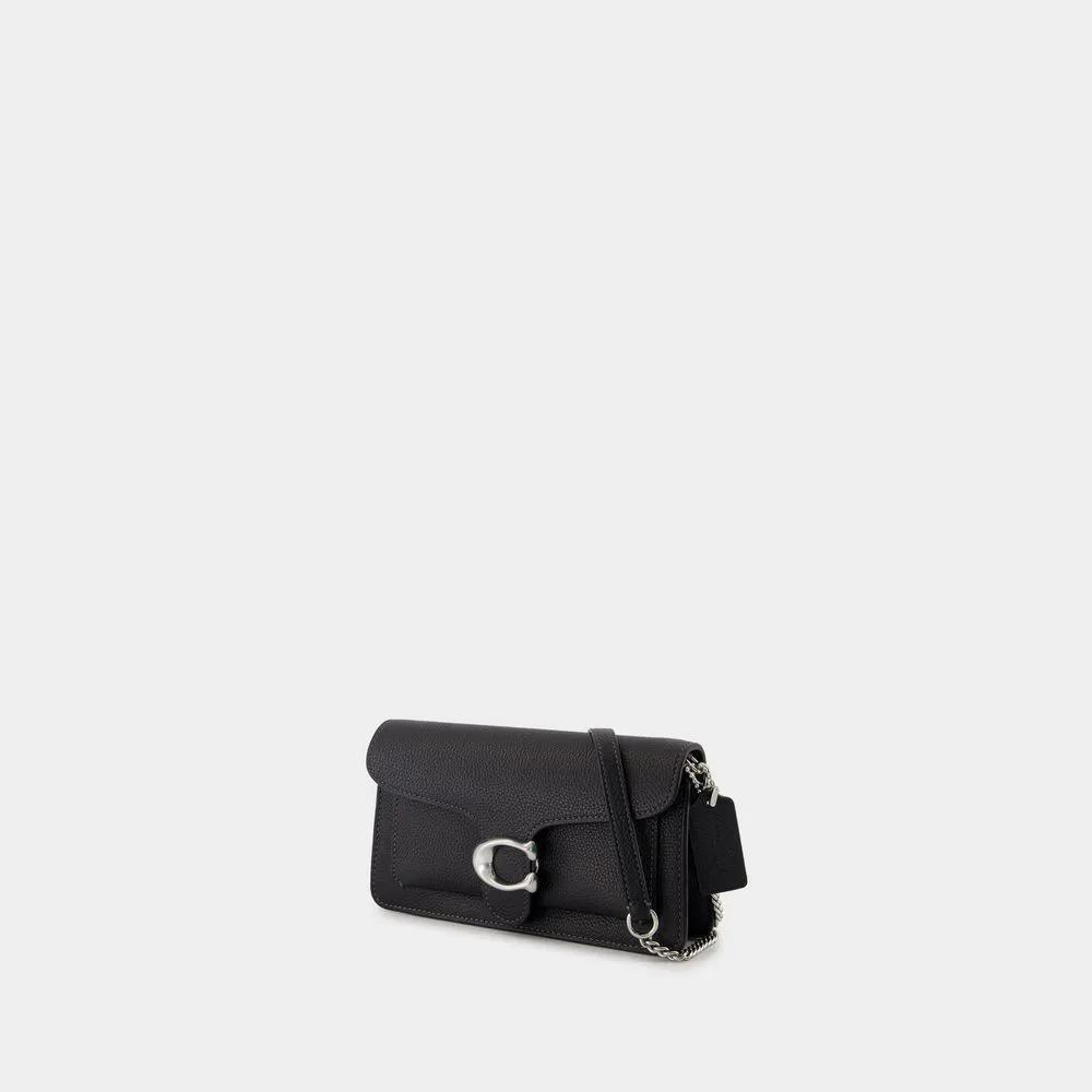 Coach Hobo bags Tabby Crossbody Leather Black in zwart