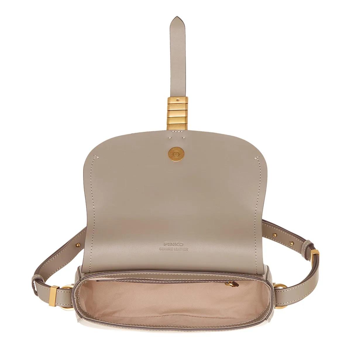 Thumbnail - Pinko Crossbody Bags - Saddle Mini - Gr. unisize - in Grau - für Damen
