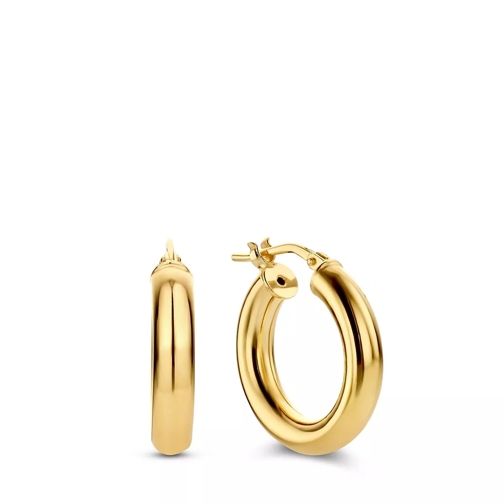 Parte Di Me Bibbiena Poppi Casentino 925 hoop earrings Gold Orecchini a cerchio