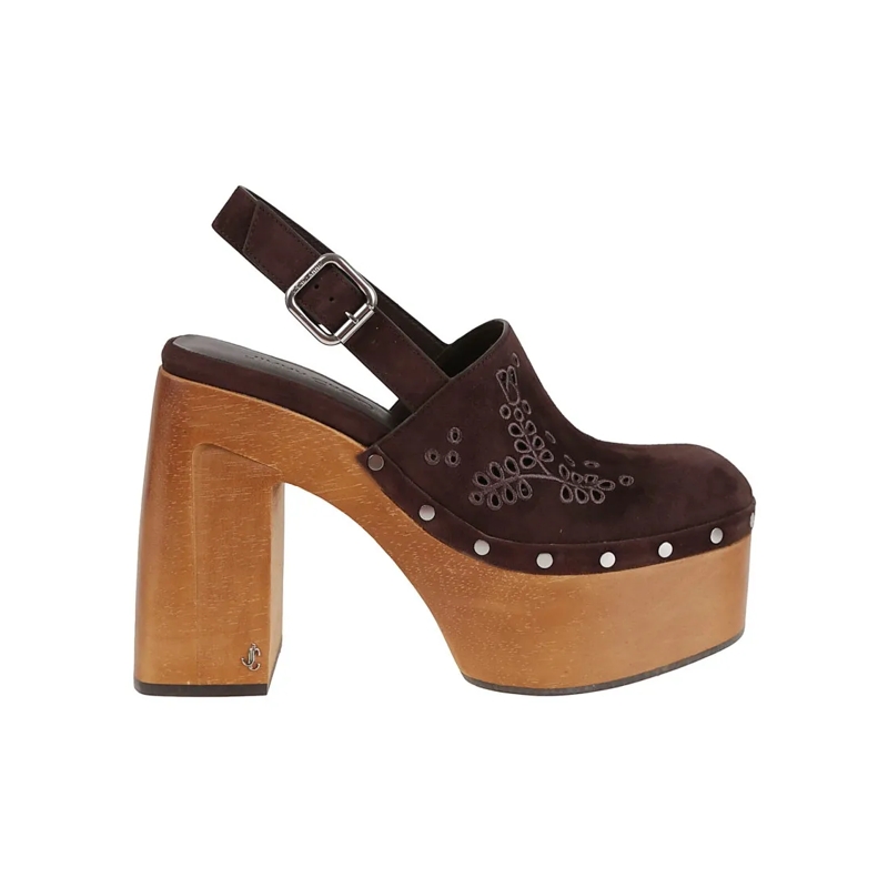 Jimmy Choo Sandalen Material Summer Sandals Brown