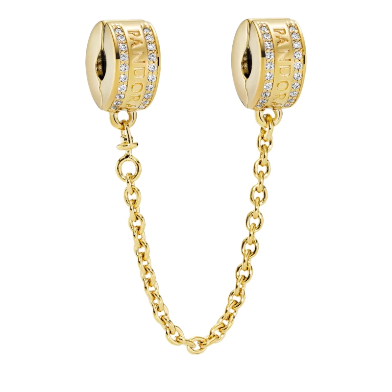 Pandora Anhänger Signature Charm Gold