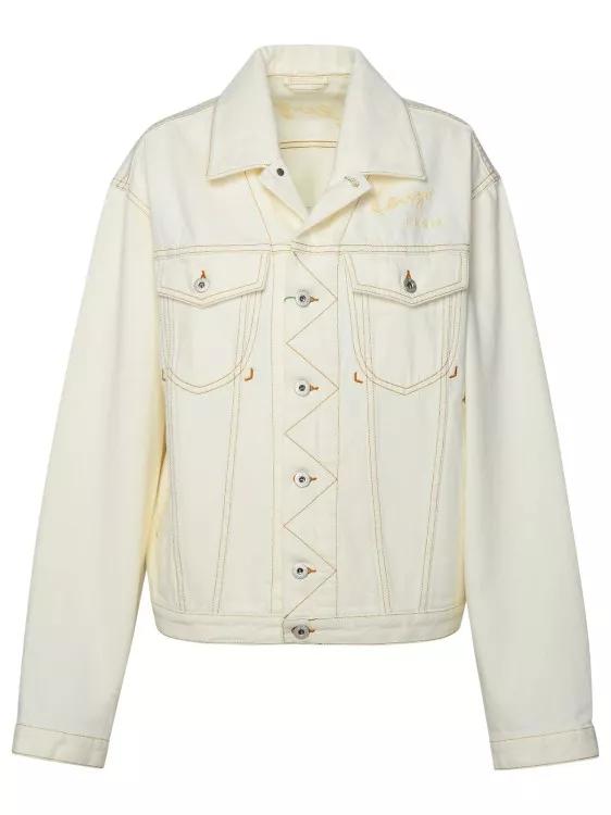 Kenzo - Ivory Cotton Jacket - Größe M - white