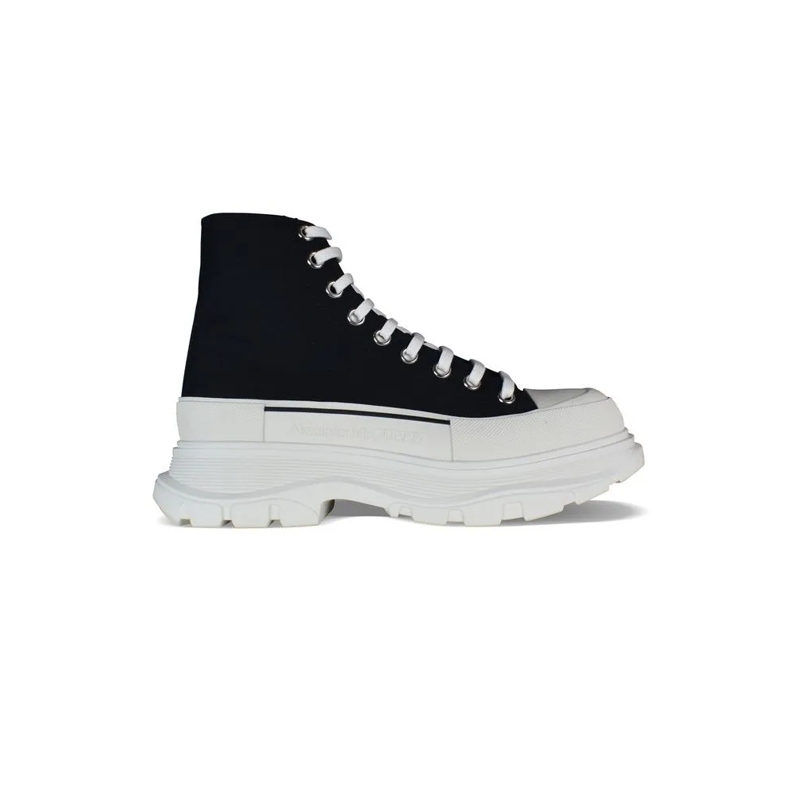 Alexander McQueen Sneaker basse Tread Slick Sneakers White