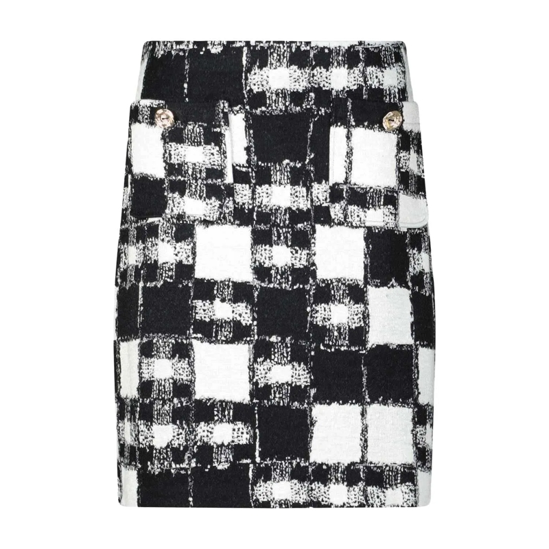 Joseph Ribkoff Jupe midi Karierter Minirock Multicolor