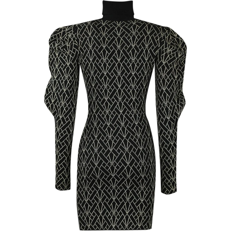 Elisabetta Franchi Midikleid Elisabetta Franchi  Jurken Zwart Am36m37e2 053 schwarz(Image 2)