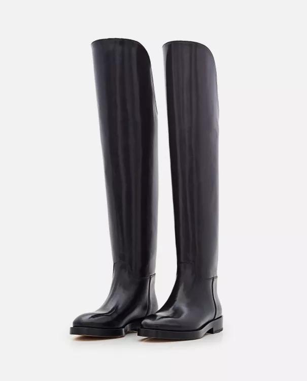Thumbnail - Durazzi Milano Stiefel - Equestrian High Boots - Gr. 37 (EU) - in Schwarz - für Damen