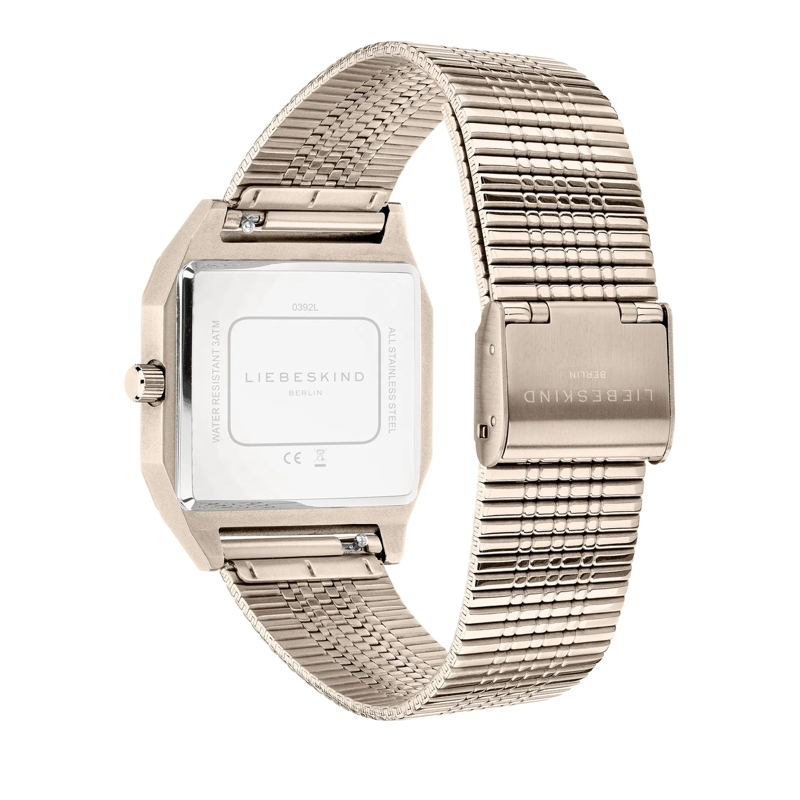 Liebeskind Berlin Quarzuhr Edelstahl Vinyl Vision rose(Image 4)