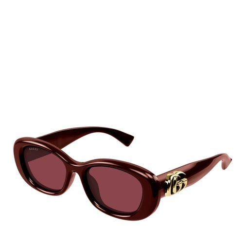 Gucci Sonnenbrille GG1829SK-003 Burgundy-Burgundy-Red