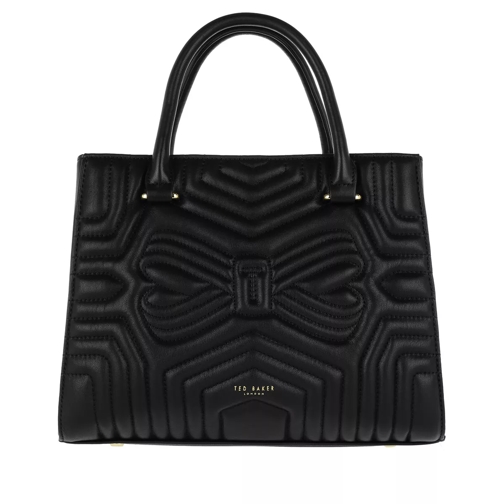Ted Baker Vieira Quilted Bow Tote Bag Black Tote