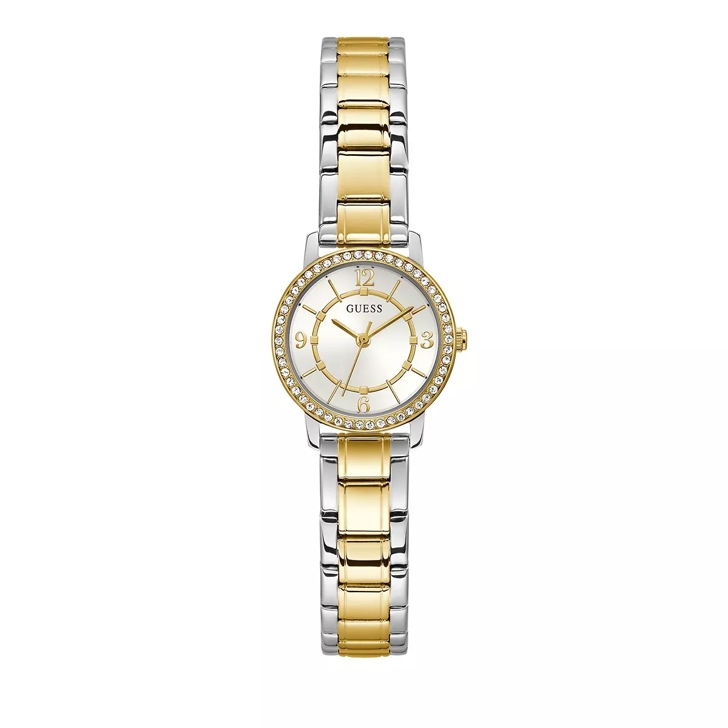 Guess horloge best sale goud zilver