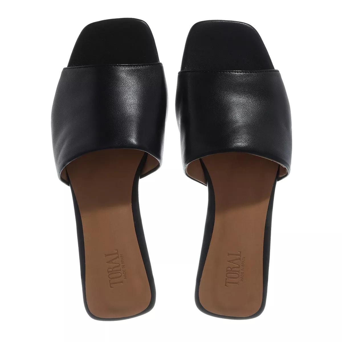 toral sandales, sandale sofia en noir - pour dames
