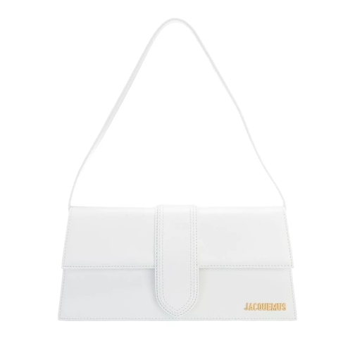 Jacquemus Le Bambino Long Shoulder Bag Leather White Shoulder Bag
