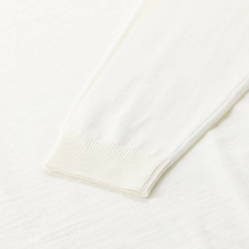 Roberto Collina Pull Longsleeve aus Merinowolle dunkelblau(Image 3)